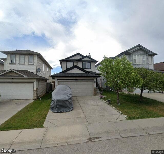 Street view of 147 Evansmeade Common NW, Calgary