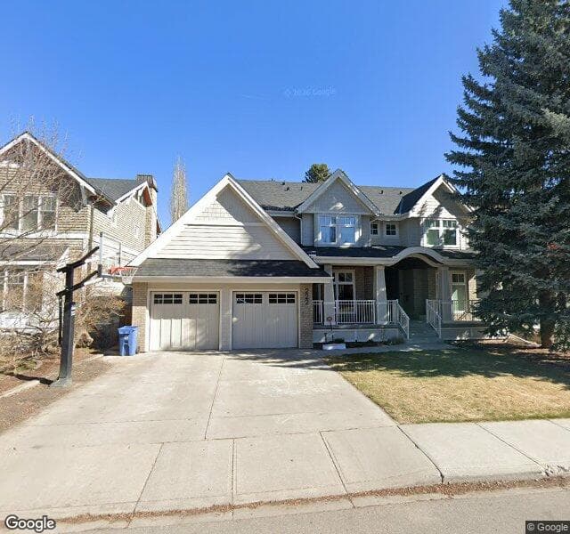 Street view of 222 38 Avenue SW, Calgary