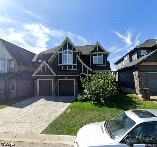 Street view of 64 Aspen Dale Way SW, Calgary