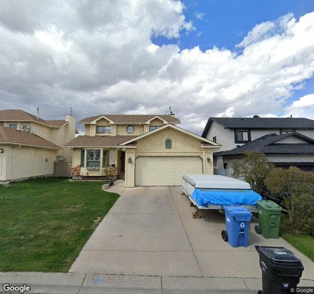 Street view of 124 Del Rio Place NE, Calgary