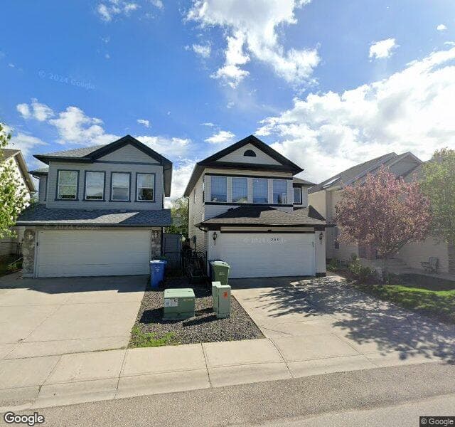Street view of 260 Cranfield Park SE, Calgary