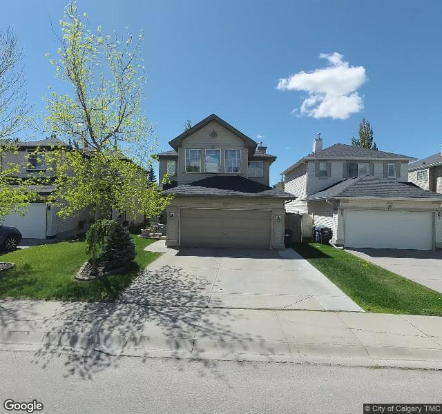 Street view of 614 Citadel Drive NW, Calgary