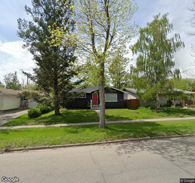 Street view of 8611 Fairmount Drive SE, Calgary