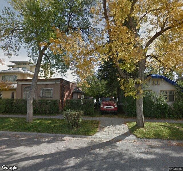 Street view of 1510 1 Street NW, Calgary