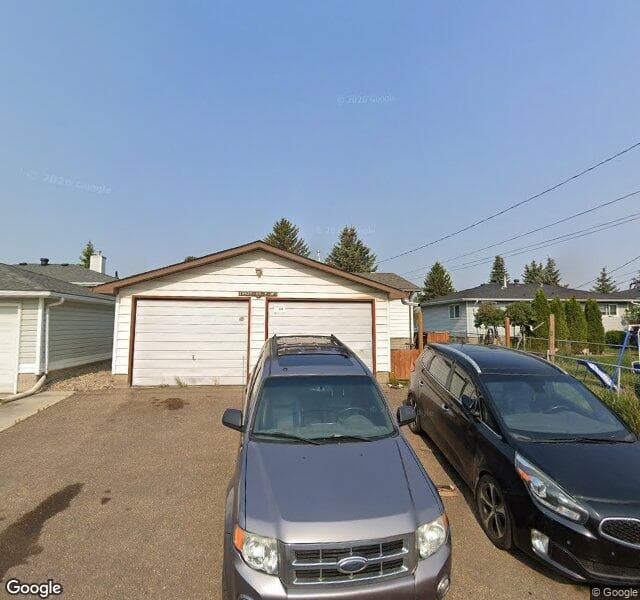 Street view of 12827 95A Street NW, Edmonton