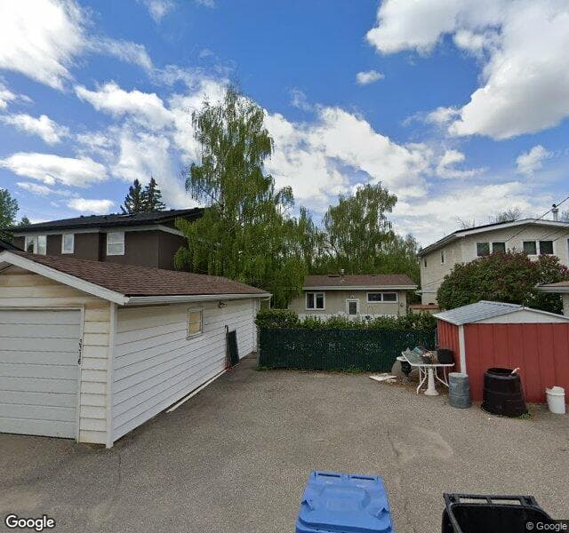 Street view of 3316 Caribou Drive NW, Calgary