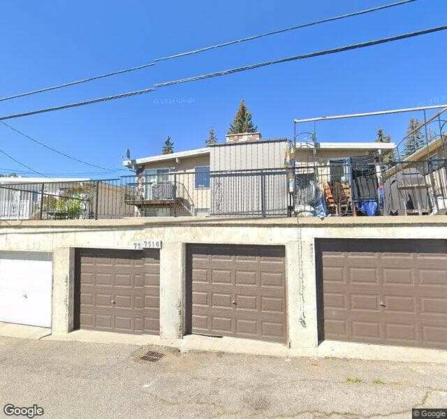 Street view of 7516 Hunterview Drive NW, Calgary