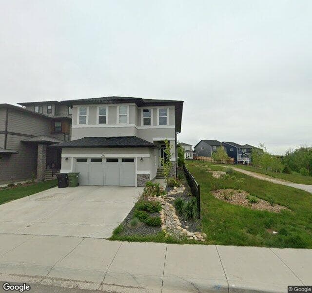 Street view of 54 Cranbrook Park SE, Calgary