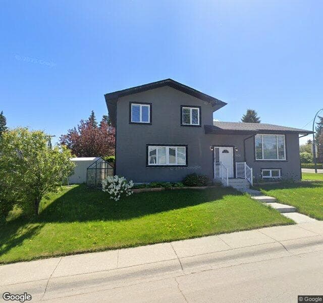 Street view of 4856 N Haven Drive NW, Calgary