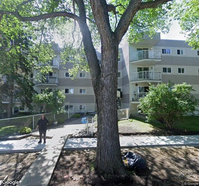 Street view of 411-9023 105A Avenue NW, Edmonton
