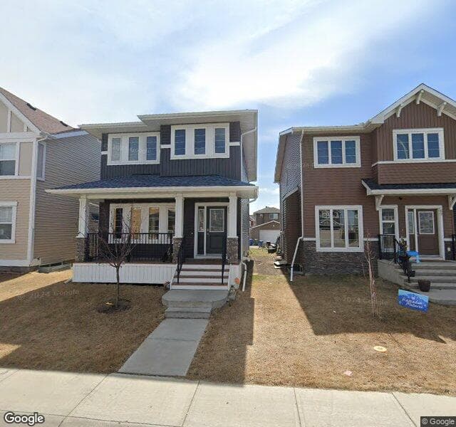 Street view of 65 Redstone Villas NE, Calgary