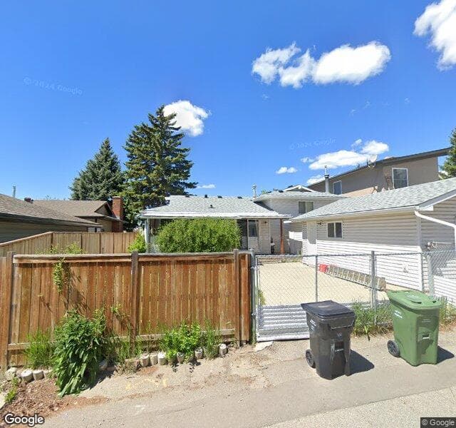 Street view of 136 Rundlehill Drive NE, Calgary