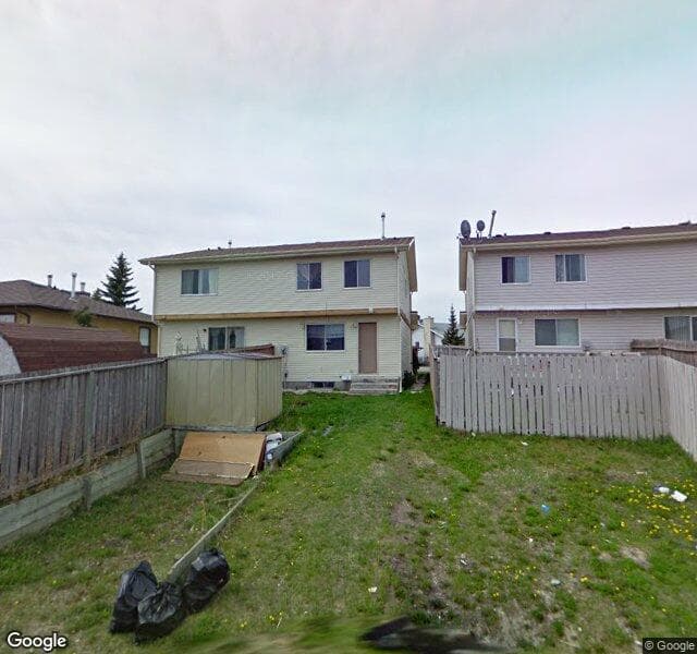 Street view of 157 Castlebrook Way NE, Calgary