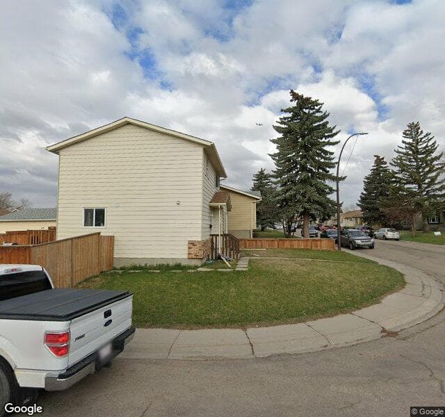 Street view of 107 Erin Park Close SE, Calgary