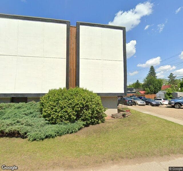 Street view of 8-10707 130 Street NW, Edmonton