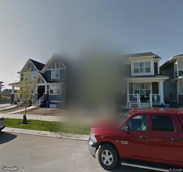 Street view of 317-31 Red Embers Parade NE, Calgary