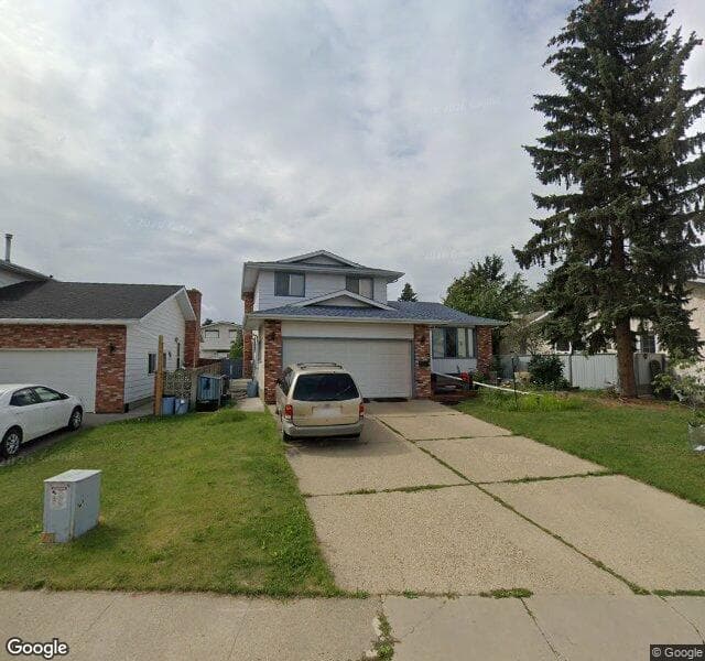 Street view of 16220 114 Street NW, Edmonton