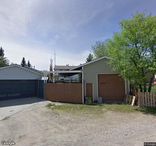 Street view of 6876 Rundlehorn Drive NE, Calgary
