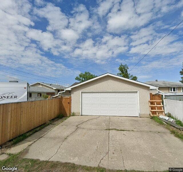 Street view of 13227 74 Street NW, Edmonton