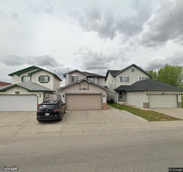 Street view of 338 Applewood Drive SE, Calgary