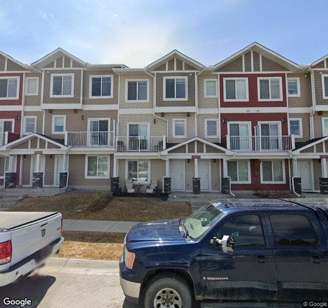 Street view of 97 Redstone Circle NE, Calgary