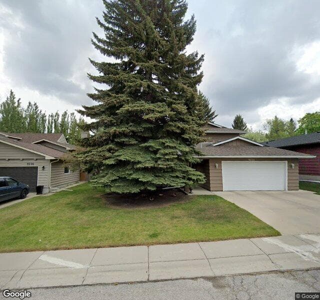 Street view of 9220 29 Street SW, Calgary