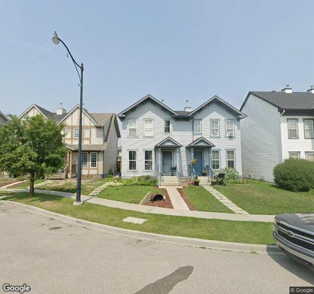 Street view of 30 Elgin Mews SE, Calgary