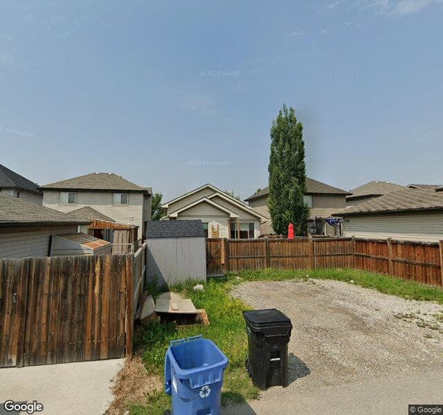 Street view of 75 Prestwick Close SE, Calgary
