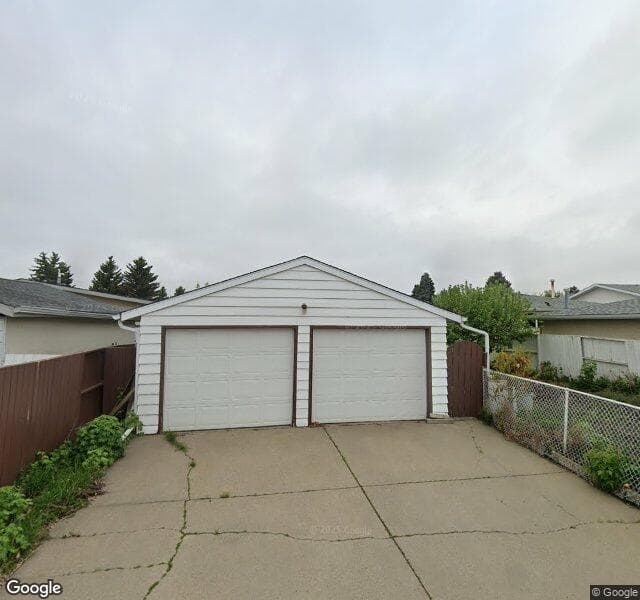Street view of 15107 93 Street NW, Edmonton