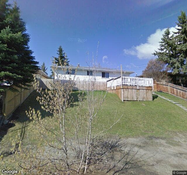 Street view of 7224 Hunterview Drive NW, Calgary
