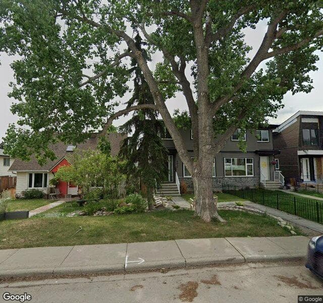 Street view of 4917 20 Avenue NW, Calgary