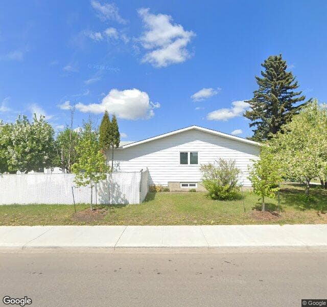 Street view of 16104 100 Street NW, Edmonton