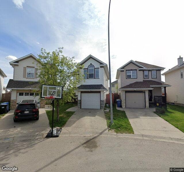 Street view of 256 Coral Springs Mews NE, Calgary