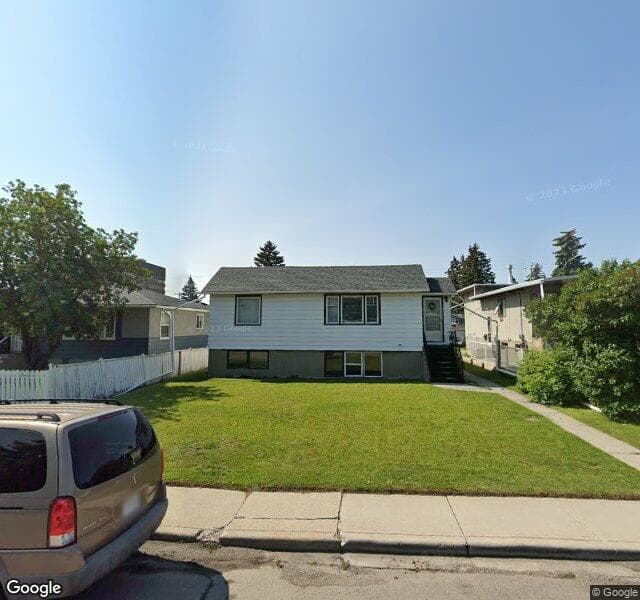 Street view of 611 68 Avenue SW, Calgary