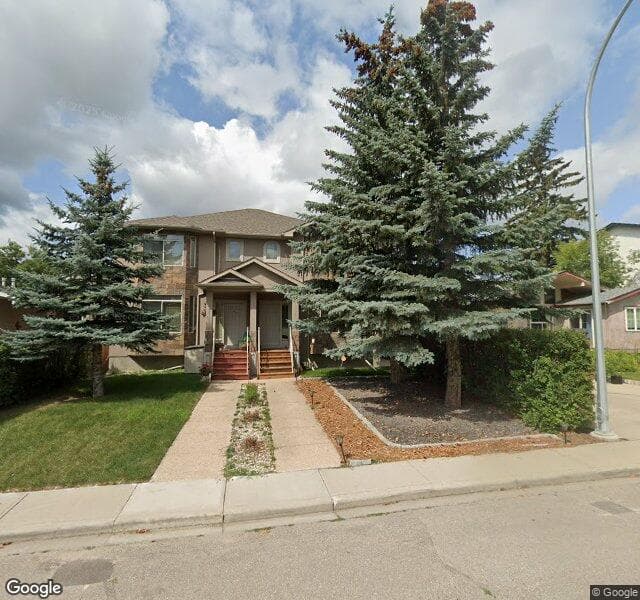 Street view of 3813 44 Street SW, Calgary
