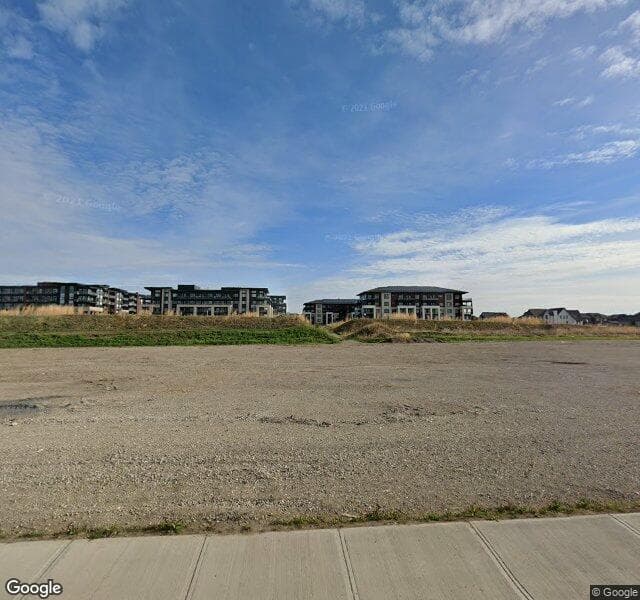 Street view of 589 Mahogany Road SE, Calgary