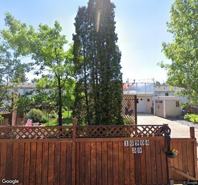 Street view of 10904 39 Avenue NW, Edmonton
