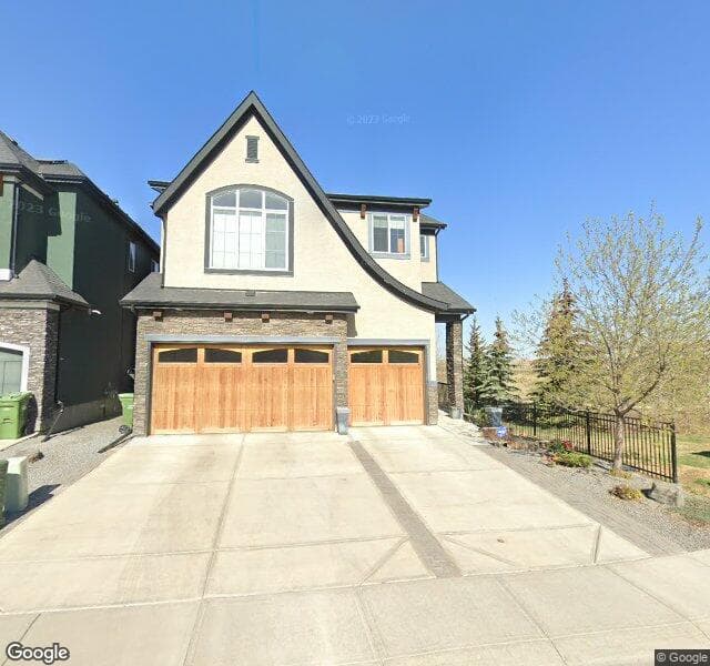 Street view of 69 Evansridge Place NW, Calgary