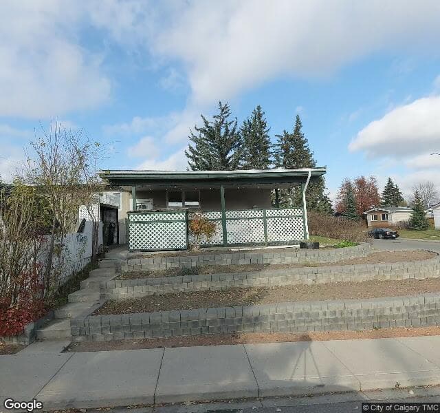 Street view of 6423 Tregillus Street NW, Calgary