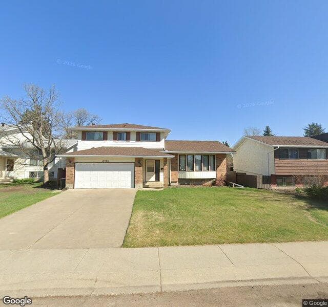 Street view of 18420 92 Avenue NW, Edmonton
