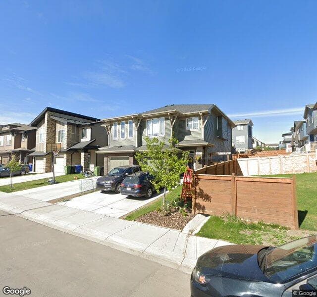 Street view of 103 Sage Bluff Heights NW, Calgary