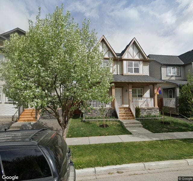 Street view of 101 Elgin Meadows Circle SE, Calgary