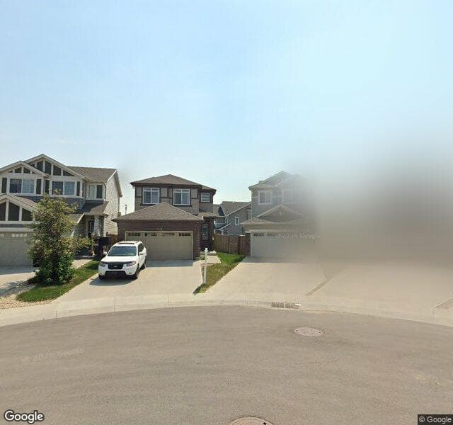 Street view of 7819 Erasmus Wynd NW, Edmonton