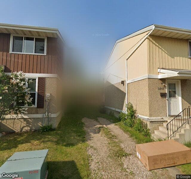 Street view of 3847 85 Street NW, Edmonton