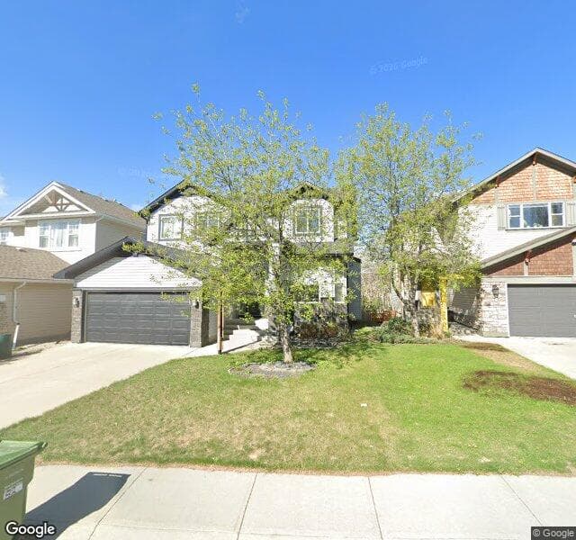 Street view of 82 Rockborough Park NW, Calgary