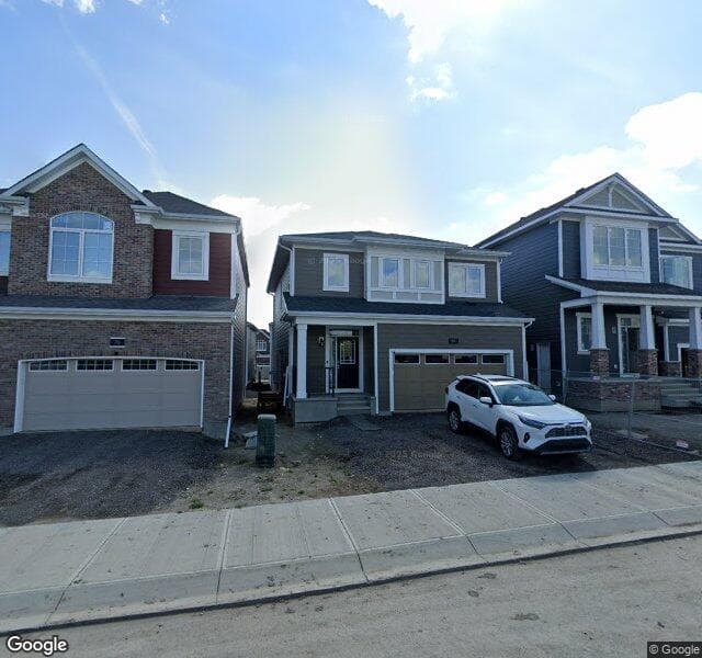 Street view of 84 Yorkstone Green SW, Calgary