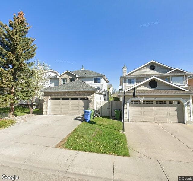 Street view of 14 Hidden Circle NW, Calgary