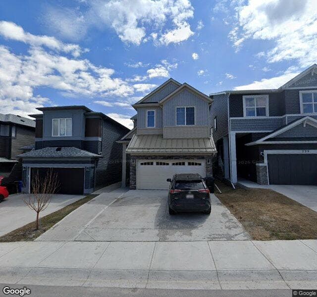 Street view of 295 Calhoun Crescent NE, Calgary
