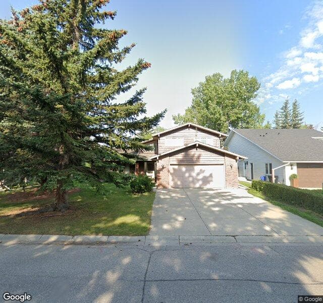 Street view of 45 Canova Road SW, Calgary