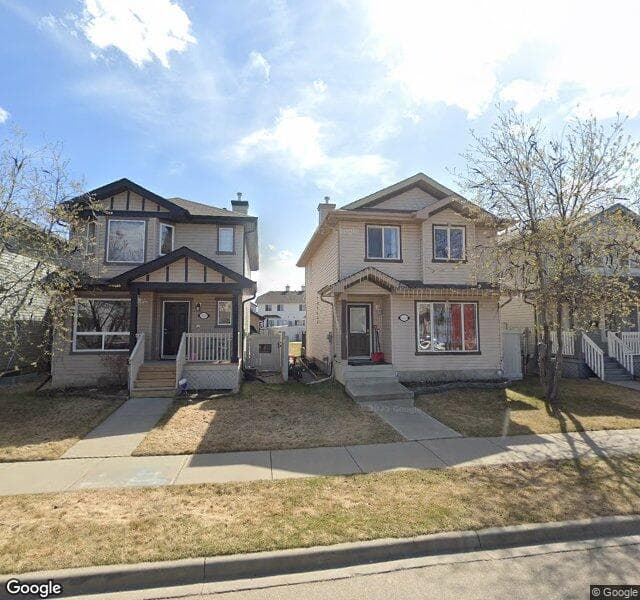 Street view of 20123 58 Avenue NW, Edmonton